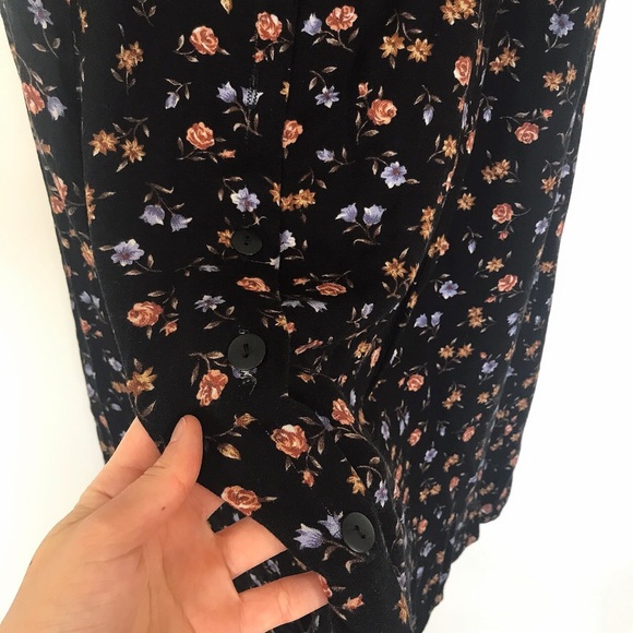 ❌SOLD❌ 2000s floral midi skirt - Picture 6 of 6